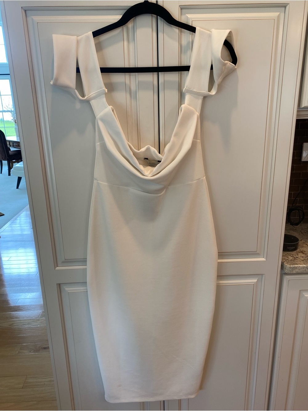 Guess Ivory Midi Dress
